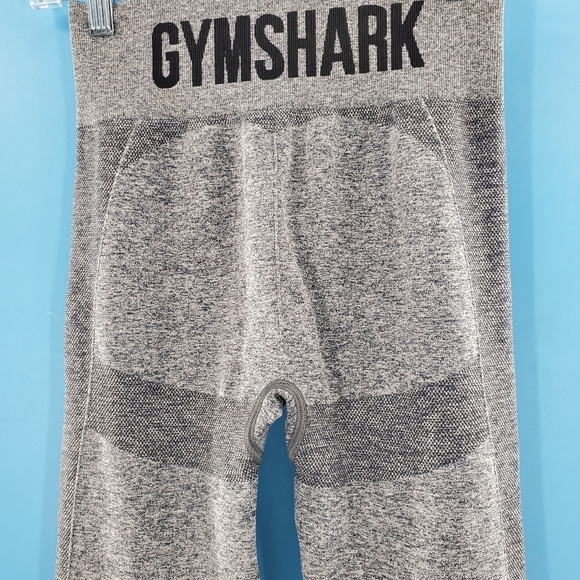 GYMSHARK grey full length workout leggings M - Picture 8 of 16